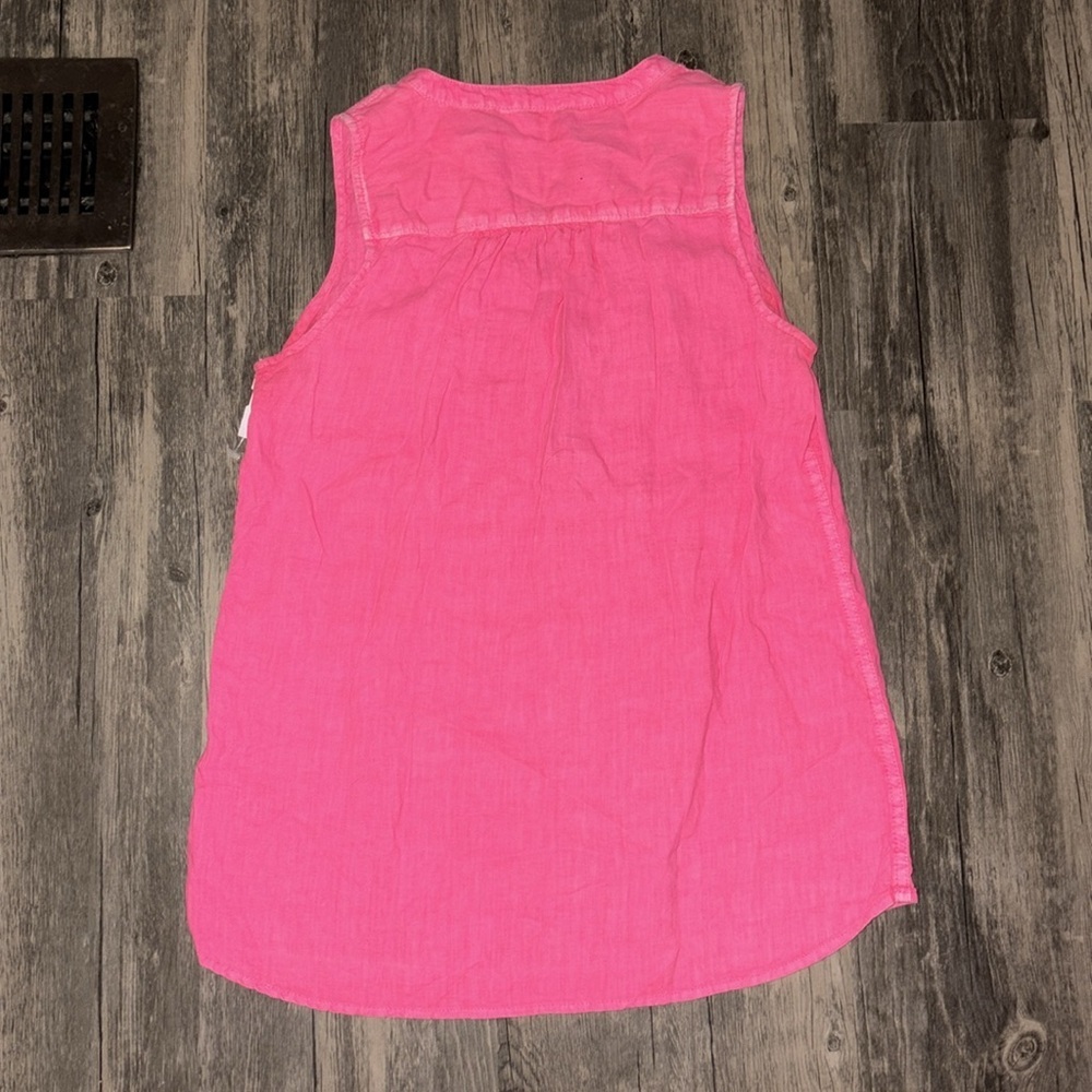 Lilly Pulitzer 100 Linen top XS - - Picture 5 of 6